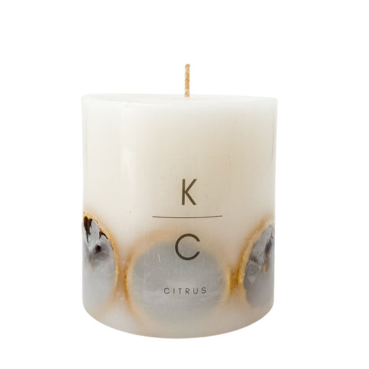 Botanical Citrus-Infused Candle